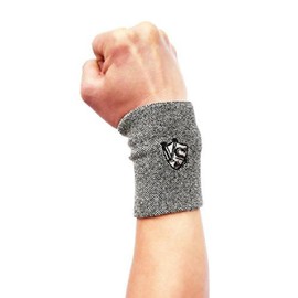 VITAL SALVEO CJ-5101 Wrist Compression Wrist Sleeve, Wristband, 1 Piece (Single Arm), Light Gray (S)