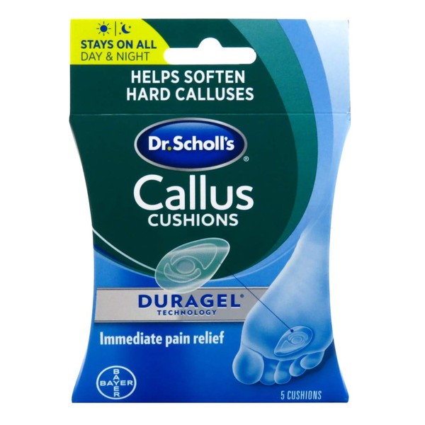 Dr. Scholls Callus Cushions Duragel 5 Count (2 Pack)