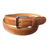 Men's Leather Belt, 1.25" Wide, Trouser Belts for Men (L,