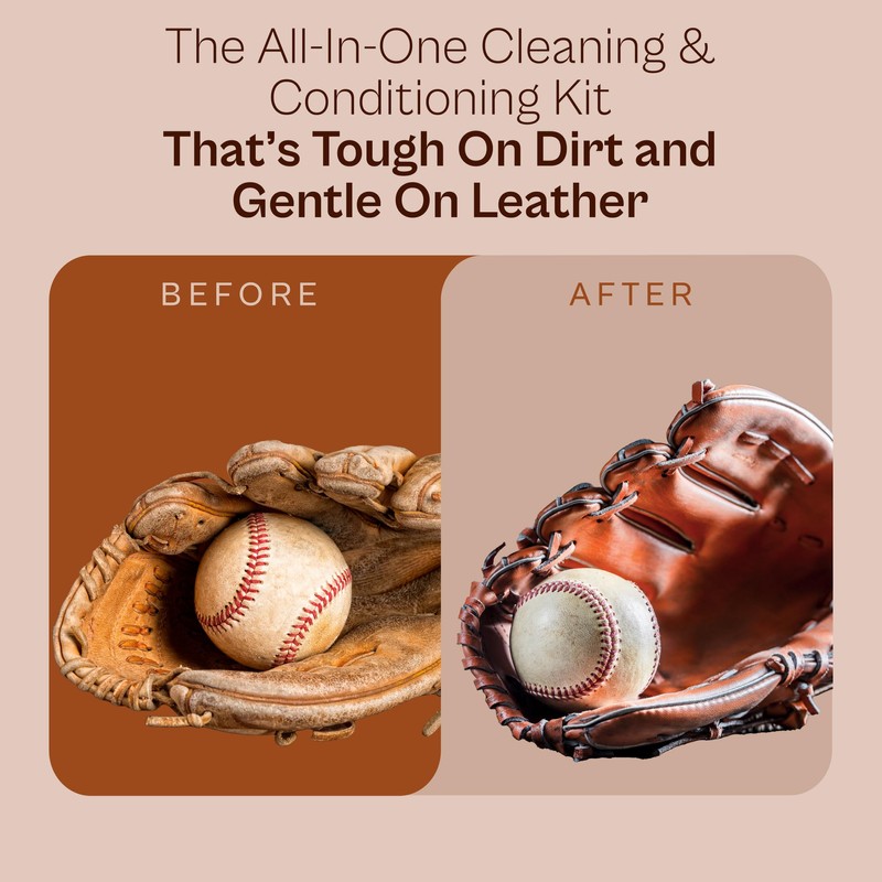 Sarna Glove Conditioner Kit – Includes Cleaner, Soft & Hard