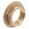1" Flanged Brass Backnut (Known as backnut/tap backnut/Plumbing Nuts/Brass Back nut/Back nut Also Available in 1/2 Inch, 3/4 Inch, 1 1/4 Inch, 1 1/2 Inch, 2 Inch BSP)