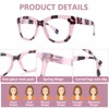 ZONLON 4 Pack Progressive Multifocus Reading Glasses for Women Spring