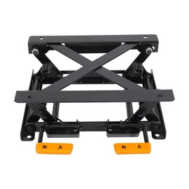 Car Seats Height Adjuster, Seat Lifting Base with Slide Rail 2.76-5.12 in Lifting Height,ergonomics Car Seat Lift Rack,Universal Fit Steel Seat Lifting Base for RVs, commercial,vans,vehicles,etc