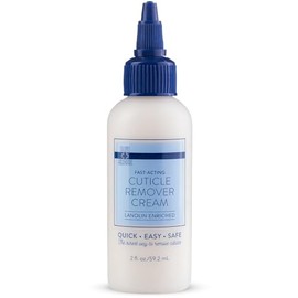 Blue Cross Cuticle Remover Cream for Dry Damaged Cuticles, Moisturizing Cuticle Softener for Nails, Professional Nail Care for Dry Manicures, Brittle Hang Nails, Made in USA, 2oz