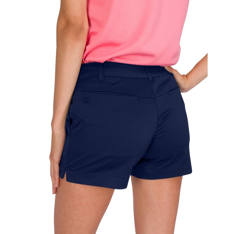Three Sixty Six レディース ゴルフショーツ - クイックドライ アクティブショーツ ポケット付き アスレチック&通気性