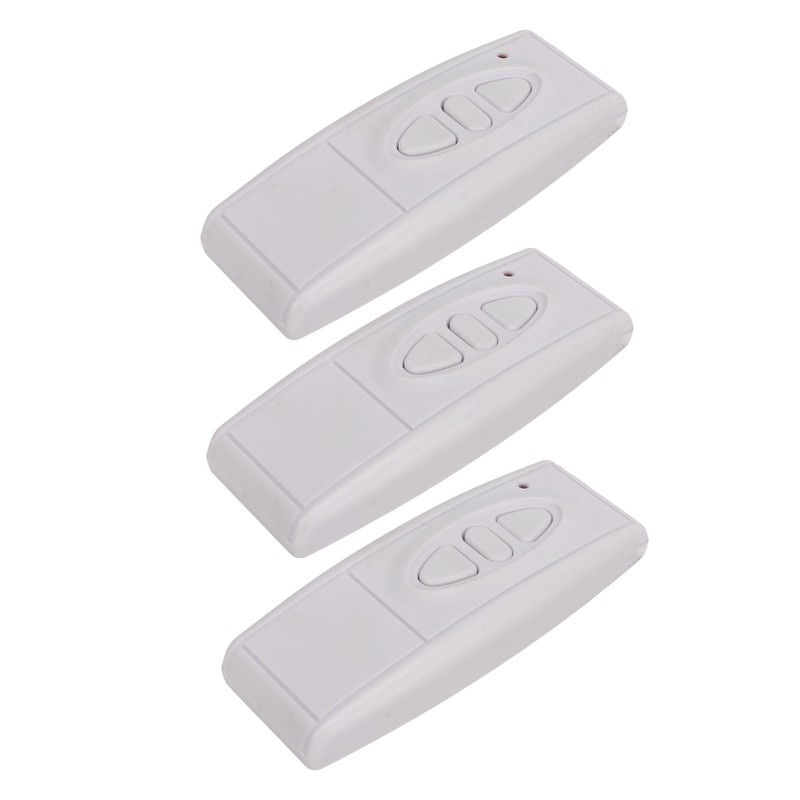 3PCS 433Mhz Garage Door Wireless Button Switch Garage Door Remote