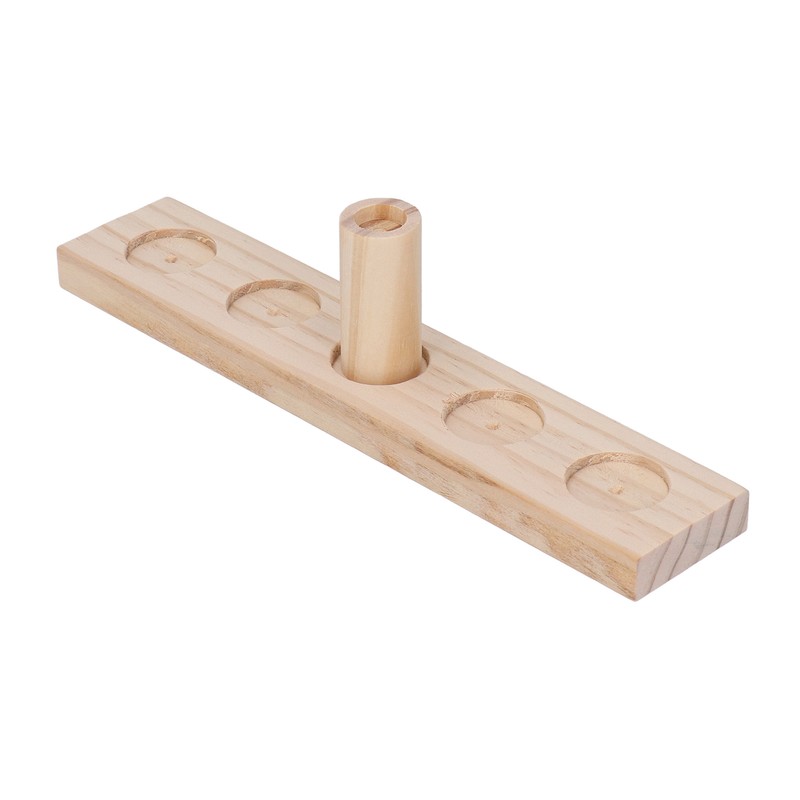 Hook and Ring Game Beautiful Wooden Interactive Desktop Toss Game
