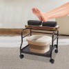 Unbranded Portable Foot Bath Trolley for Salon and Home Spa