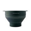 The Silicone Kitchen Silicone Microwave Popcorn Maker Collapsible Bowl, Non-Toxic,