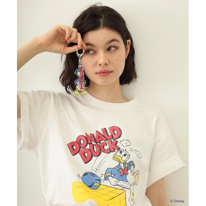 Milkfed Keychain DONALD DUCK/BACK VIEW KEYCHAIN MULTI ONE SIZE, multicolor,