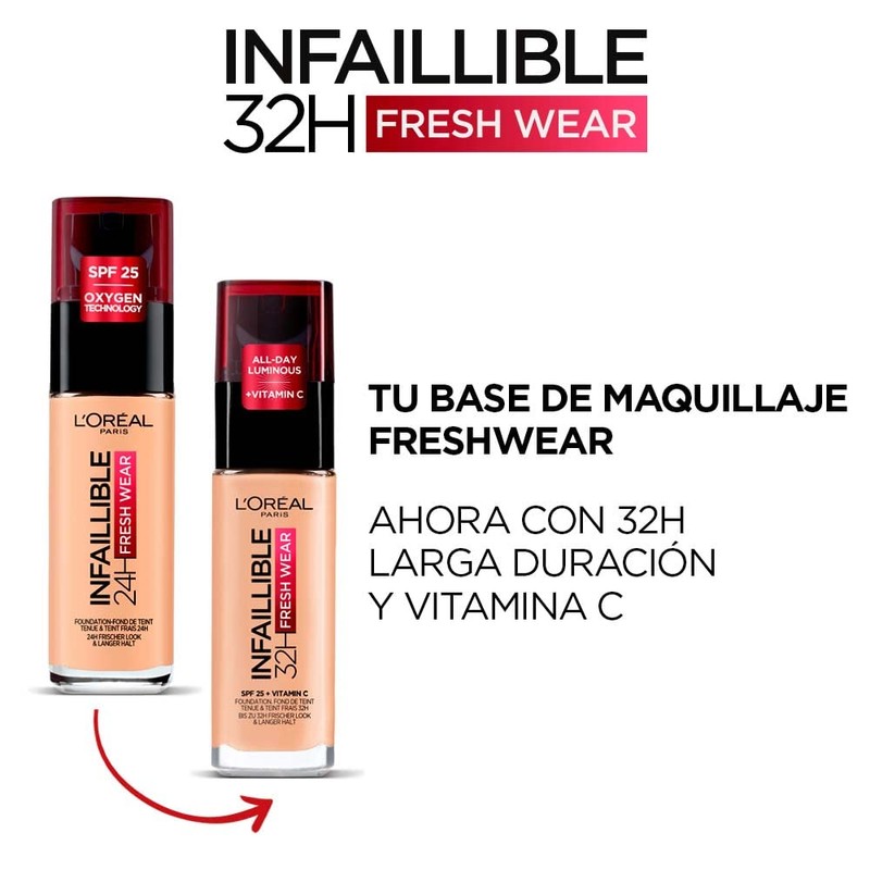 L'ORÉAL PARIS INFAILLIBLE 24H Fresh Wear Makeup 30ml