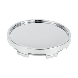 VekAuto 1pc Car Wheel Hub Center Caps, 62mm 2.44" OD Center Hub Cover Universal for Cars and Trucks Scratch Resistance Stylish Design Plastic Chrome Silver Tone