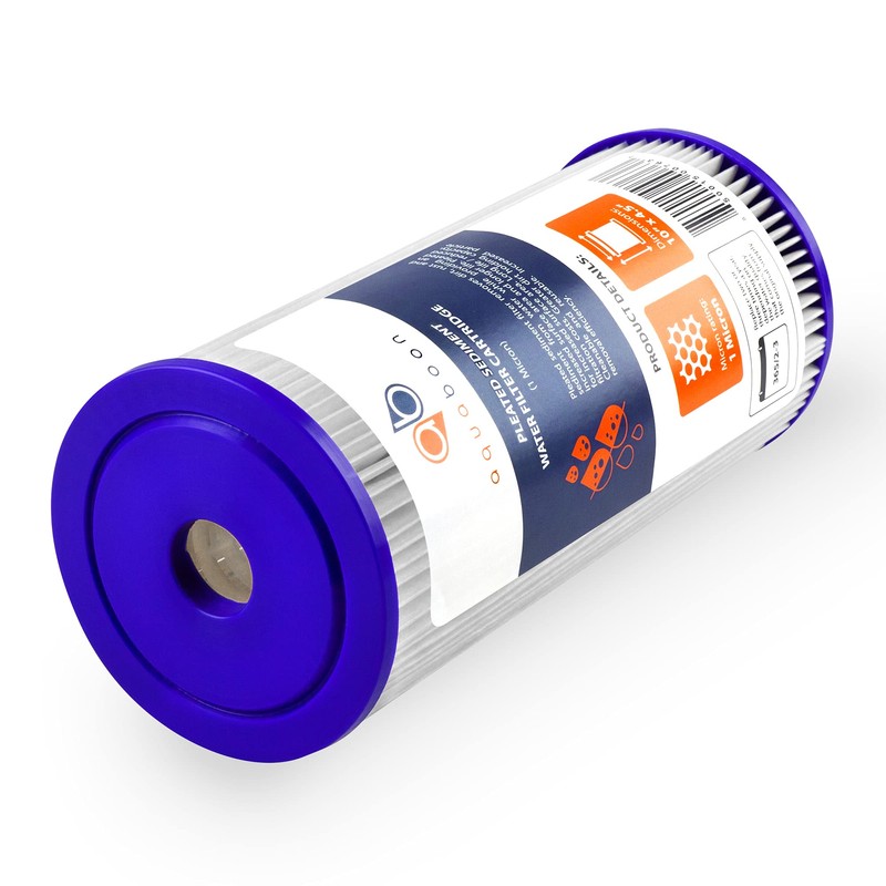 Aquaboon 1 Micron Pleated Water Filter 10 x 4.5 for