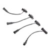 4Pcs LED Grille Lights DC12V Amber High Brightness Front Grille