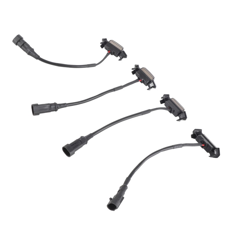 4Pcs LED Grille Lights DC12V Amber High Brightness Front Grille