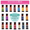 Aromar 6 Pack Aromar Essential Fragrance Oils 0.5oz Premium Aromatherapy