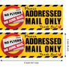 PRIBOY.ca: Value pack Universal No Junk Mail Universal mailbox stickers
