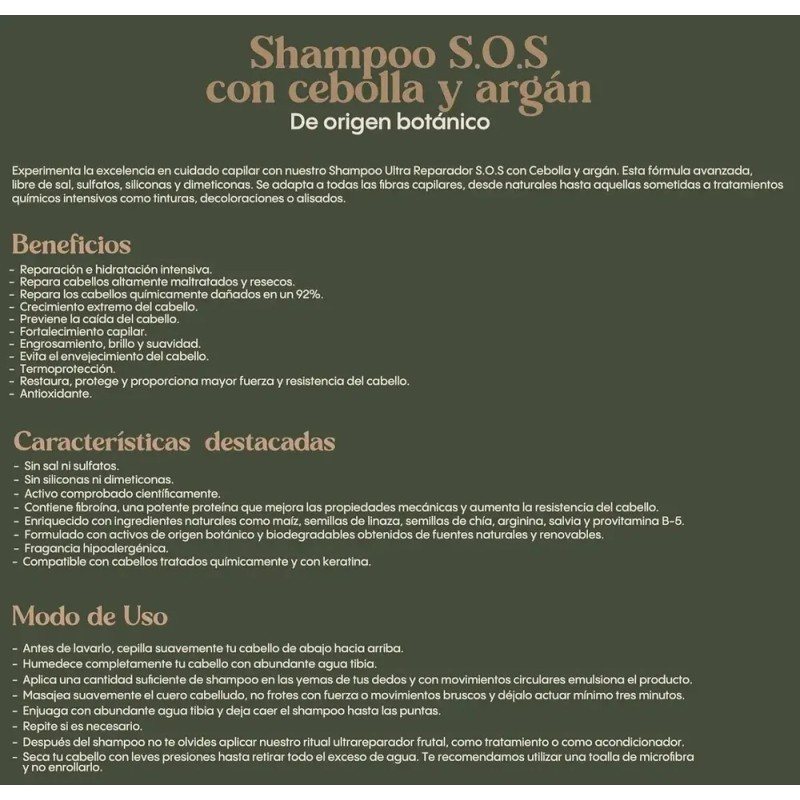 Ritual Botánico Shampoo Y Tratamiento Ultra Reparador Viral