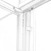 QCAA Extra Heavy Storm Door Chain Check, for Heavy Commercial