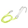 Diving Hooks Stainless Steel Double Reef Hook with Spiral Coil