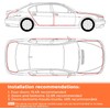 CTRICALVER Car Door Edge Protector, 5M Car Edge Trim Seal