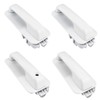 AUTOKAY Set of 4 Oxford White Door Handles Front and