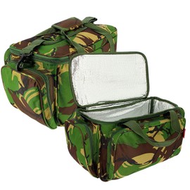 Carp Fishing Camping DPM Camo Insulated Tackle Bait Carryall Bag Holdall With Strap