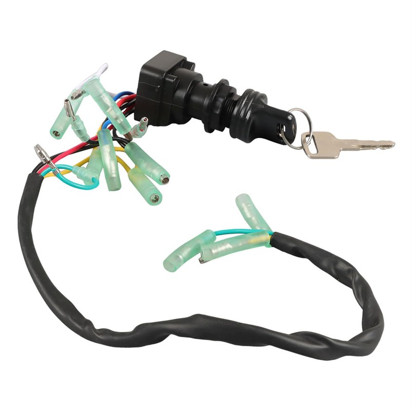 ANTUKO 703-82510-43-00 Ignition Main Key Switch Set Replacement for Outboard