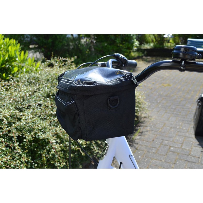 Filmer Handle Bar Bag with 3 Compartments and Carrying Strap