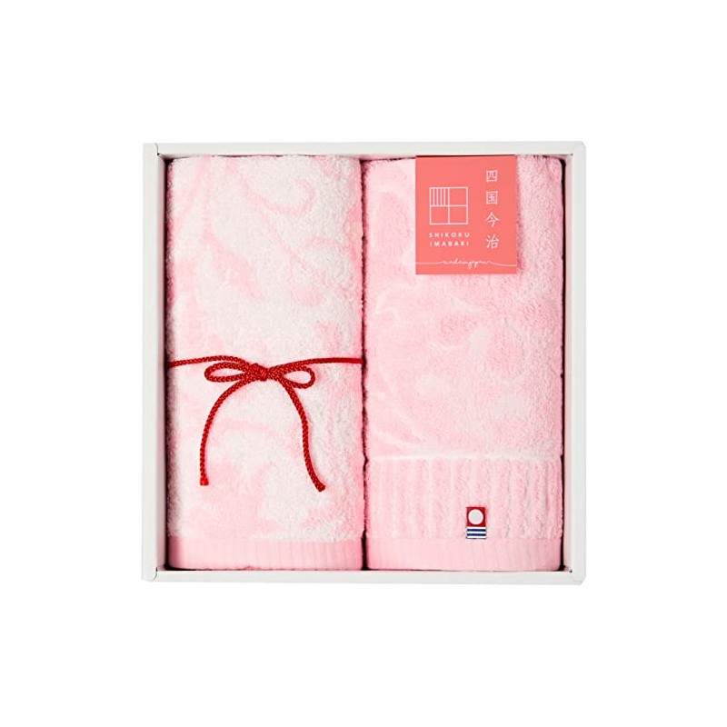 Hayashi SI150302 Towel Gift Set, Approx. 13.4 x 29.5 inches