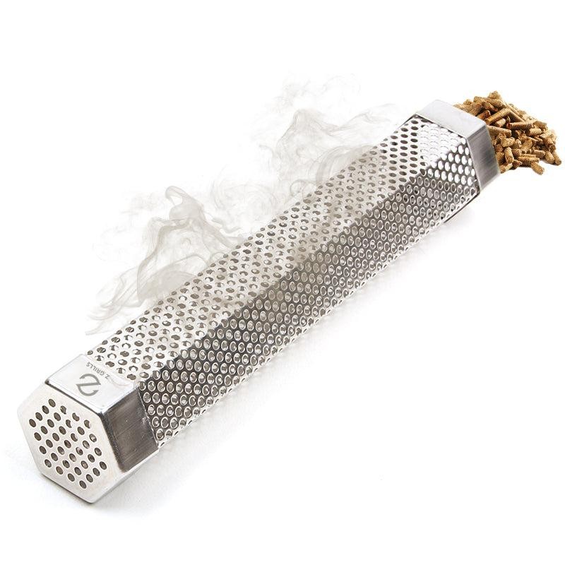 HEXAGON TUBE SMOKER WITH 2 HOOKS AND BRUSH - Quantity: