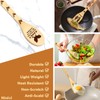 Pioneer Woman Kitchen Stuff, 5-Piece Chicken & Rooster Wooden Spoon