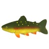 WANT CHEW Latex Dog Squeaky Chew Toys, Salmon 6.22"