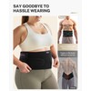 Fitomo Front-Wearing Umbilical Hernia Belt, Unisex, 3D Dome-Shaped Hernia Support