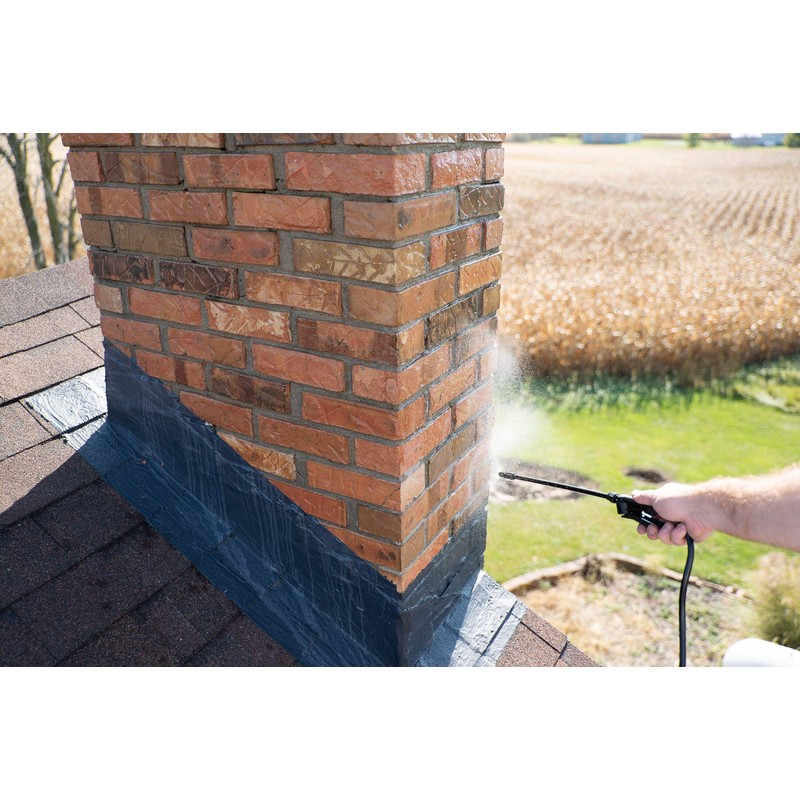 MasonryDefender Chimney Brick Sealer, Clear Water-Based Siloxane Sealer - Breathable