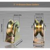 2" V-Groove Wheel, Heavy Duty Sliding Gate Track Roller with