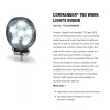 Federal Signal COM750-RND Commander White 750 Round LED Work Light