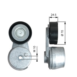GATES DriveAlign Tensioner Pulley T39375