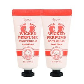 (1+1)Eppu Fragrance Witch Foot Cream Fresh Floral 80ml Foot Cream Shea Butter Highly Moisturizing / (1+1)에뿌 향기마녀 풋크림 프레쉬플로럴 80ml 발크림 시어버터 고보습