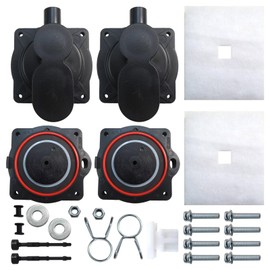 BLUE ELF for HP60/80 Air Pump Rebuild Complete Kit Compatible for Clearstream CS103EL, Aqua-Safe AS500, Aqua-Aire AA500 US Stock