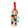 Japanese Nursing Curious George Ring Rattle
