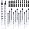 1ml Syringes with Caps (Pack of 50pcs)