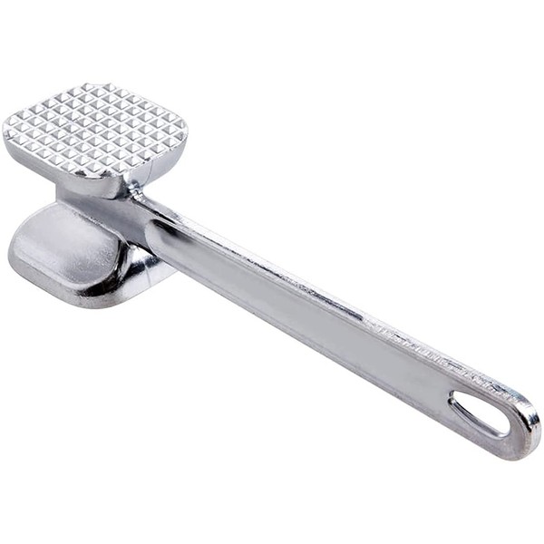 Poundsaver Meat Mallet Aluminium Tenderiser, Meat Tenderizer Tool,Heavy Duty Meat