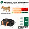 pidipiti 17x13x8 Frontier Allegiant Airlines Approved top Expandable pet Carrier