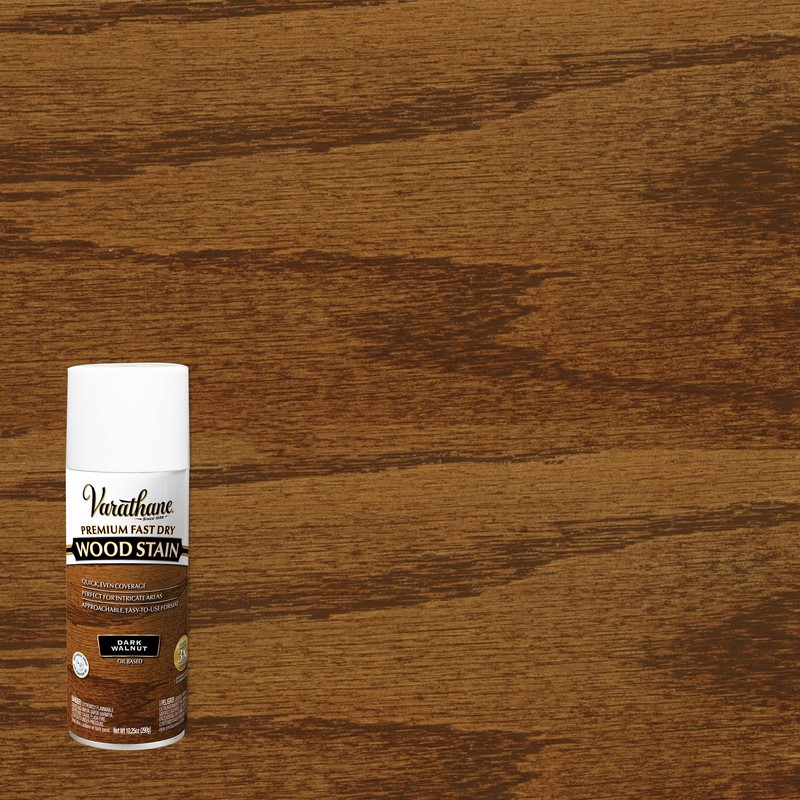 Varathane 385549 Premium Fast Dry Wood Stain Spray, 10.25 oz,