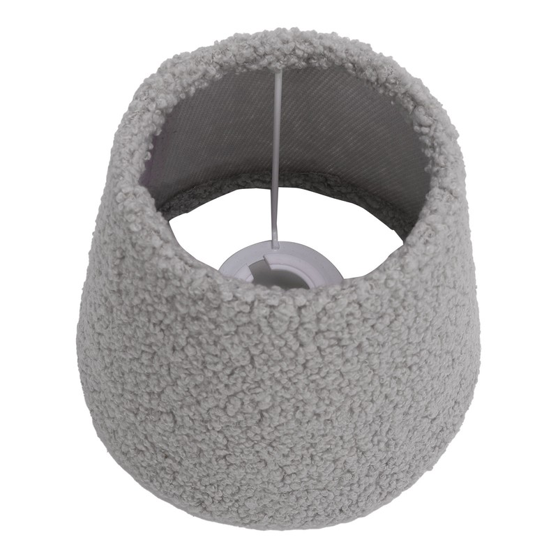 Plush Cloth Lamp Shade Replacement Decorative Soft Comfortable Cone Round