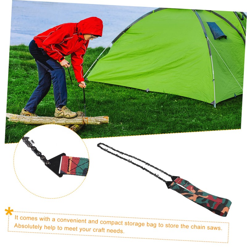 NOLITOY Professional Braided Rope Chainsaw Tool Folding Hand Saw for