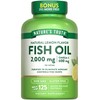 Nature's Truth Omega 3 Fish Oil 2000 mg | 125