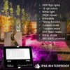 MELPO Led Flood Light Outdoor, 50W RGB Color Changing Landscape