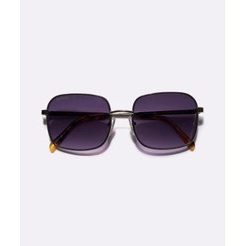 Blackburn Italian-Crafted, Square Retro Sunglasses for Men Women in Purple, Trendy Sun Glasses Classic Shades UV400 Protection